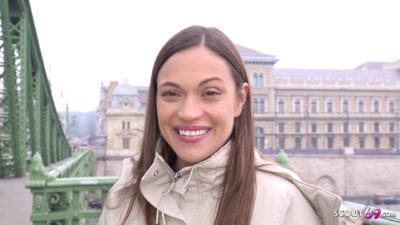 German Scout – Schlanke Milf Alyssa Reece bei Strassen Casting zu mehreren lauten Orgasmen gefickt