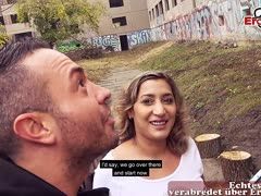 Geile Deutsch-Türkin Danka Diamond in der Öffentlichkeit gefickt