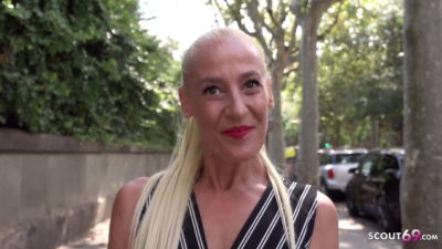 German scout schlanke reife sau yelena vera versaut bei fake model job gefickt