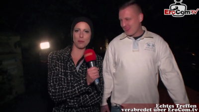SKANDAL STRAßEN CASTING – Frau verführt fremden mann zum Public Sex
