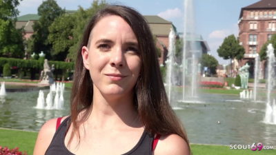 GERMAN SCOUT – ECHTER ANAL ORGASMUS OUTDOOR SEX FÜR TEEN MINA BEI STRASSEN CASTING
