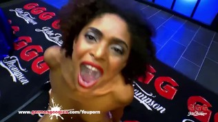Black babe Luna Corazon loves Sperm – German Goo Girls