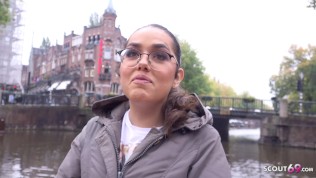 GERMAN SCOUT – TINY CURVY NERD LATINA GIRL I PICKUP AND ROUGH FUCK I REAL STREET CASTING