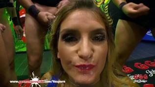 Monster Cock destroying Adreena Winters Ass – German Goo Girls