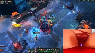 My new toy makes me cum multiple times while playing League of Legends #12 Luna