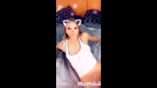 Secret Snapchat Sextape hot teen gets Creampie