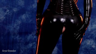 Fetish Latex Rubber compilation video MILF arya Grander teasing by kinky outfit free video
