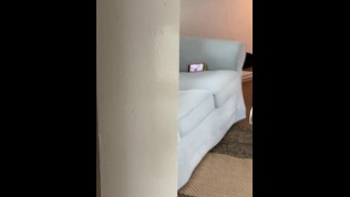 I CAUGHT MY stepsister MASTURBATING… damn this slut gets horny