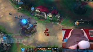 Inflatable Buttblug Challenge #2 League of Legends #16 Luna