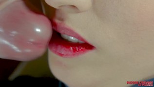 So SWEETY!!! His Cock On My Lips