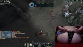 vibrating buttplug fail and feeding League of Legends #10 Luna