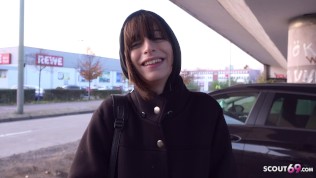 GERMAN SCOUT – TINY EMO GIRL SILVIA RARE ROUGH FUCK I PICKUP MINI TITS AND DIRTY SEX
