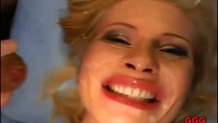 MILF Melanie Drinks Loads of Cum