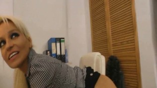 Hard fuck with horny teacher – german
