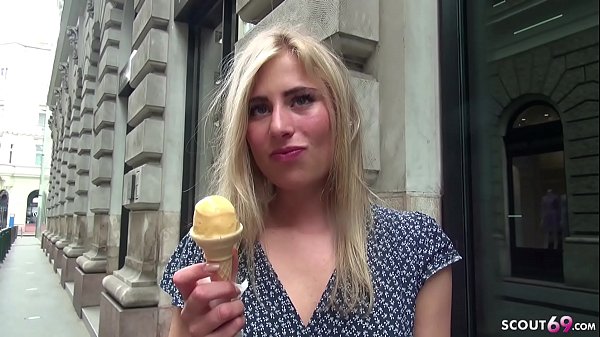 GERMAN SCOUT – BLONDE TEEN LINDSAY BEI SPONTAN CAST GEFICKT