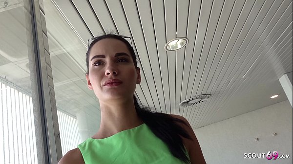 GERMAN SCOUT – SKINNY HOLIDAY TEEN MEGAN TALK TO PUBLIC FUCK AT PICK UP CASTING