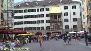 Lola – Hot Public Nudity Movie With Horny Redhead