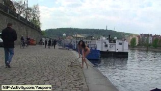 Spectacular Public Nudity With Crazy Nikol Vanilla