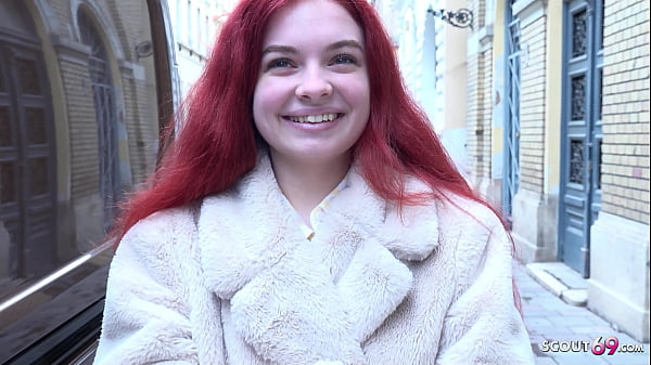 German Scout – Cute Small Redhead Girl Miss Olivia 18 I Pickup Rough Casting Fuck